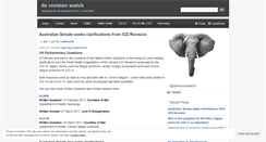 Desktop Screenshot of dxrevisionwatch.com